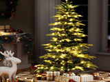 Jingle Jollys Christmas Tree 2.1M LED Sparse Xmas Tree 860 Tips Party Decoration XM-TR-SPARSE-7FT-LED