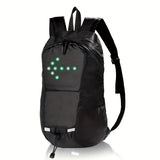 Cycling Backpack Safety Backpack Turn Signal Backpack LED Backpack Australia - Black - Size L V1347-127-65496-BLK-L