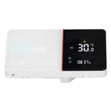 Smart Thermostat Slide Bar Timing Programmable Negative LCD Wifi Voice Control 95240V V1294-YM0717-3114220067911