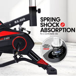 Powertrain RX-900 Exercise Spin Bike Cardio Cycling - Red BKE-RX-900-RD