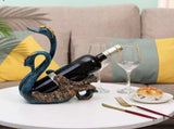 Luxury Swan Wine Rack Innovative Desktop Wine Cabinet Decorative Ornaments for Living Room Office V1294-YM0512-3118220299211