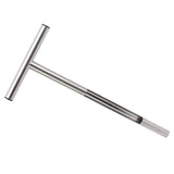Soil Sampler Probe 304 Stainless Steel Protable T Handle Soil Sampling Tool for Farm Garden Lawn V1294-YM0703-3111230123312