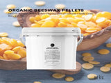 Orku 2.5Kg Organic Beeswax Pellets Yellow Tub - Cosmetic Grade Bees Wax Pastille V238-SUPDZ-32862166089808