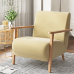 Artiss Armchair Velvet Yellow Olie UPHO-B-ARM07-VEL-YE