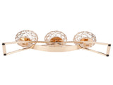 3 Arms European Classic Arch Iron Crystal Ball Romantic Candlelight Dinner Candlestick V1294-YM0901-JY16256-01