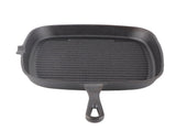Cast Iron Steak Frying Pan Food Meals Gas Induction Cooker Cooking Pot Kitchen Cookware V1294-YM0901-JY06086