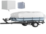 Pontoon Boat Cover, Fit for 17'-20' Boat, Heavy Duty 600D Marine Grade Oxford Fabric, UV Resistant V952-FQCZYCYCB21245KUNV0