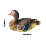 Pond Decor Duck for Garden Pond, Floating Duck Statue with Pond Decor Features, 1xDuck V1369-AZ3-W-16030