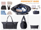 Travel Bags-Carry On Bag-Weekender Bags For Women-Duffle Bag For Travel-Gym Bag For Women-Overnight V1265-262-BLACK