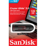 SANDISK SDCZ600-128G 128GB CZ600 CRUZER GLIDE USB 3.0 VERSION V28-FUSSAN128GCZ600U3CG