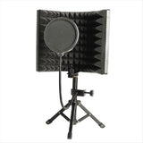 Microphone Isolation Screen Mic Sound Absorbing Screens Adjustable for Broadcasting Podcasts V1370-AZ4-07976