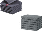 Homaxy 100% Cotton Waffle Weave Kitchen Dish Cloths, Ultra Soft V1258-DP02-F-141
