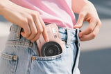 5K Digital Camera with 180-degree Flip Screen Vlogging Camera for YouTube -Pink V1263-JX-7686