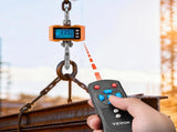 Digital Crane Scale, 4400 lbs/2000 kg Max Capacity, Heavy Duty Industrial Hanging Scale with Cast V952-ZXDCDZK500GY8VDH7001V9