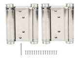 4in Stainless Steel Door Spring Hinge With Bearings Hardware Accessory for Swing Doors V1294-YM0901-3114200039211