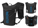 Black-Blue 5L Ultra-Light Hydration Running Vest - Quick-Dry Trail Running & Marathon Backpack with V888-ELOSUNG42146