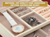Jewellery Storage Box Girls Rings Necklaces Display Organiser Storage Case V63-824941