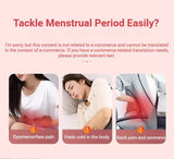Heated Period Relief Waist Belt Pink Cute Baby V1221-HEATED-PERIOD-RELIEF-WAIST-BELT-PINK-CUTE-BABY