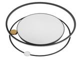 Modern LED Ceiling Light Dimmable Flush Mount Ceiling Lamp with Remote Control for Bedroom Living V1294-YM0901-3119250024612
