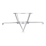 Deep Fryer Oil Filter Stand 9.3 Inch 304 Stainless Steel Fryer Oil Filter Cone Holder Rack with V1294-YM0901-3118250114811