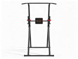 Everfit Chin Up Tower Pull Up Station Adjustable Dip Station Folding Home Gym Black FIT-I-CHINUP-FOLD
