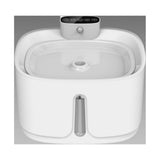 Plastic Cat Water Fountain - 108oz/3.2L Pet Water Fountain Cordless with Motion Sensor, 4 V1107-134-53823-WHT-19CM