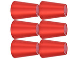 6PCS E14 Lamp Shade Fabric Lampshade Table Lamp Ceiling Lamp Shade for Bedroom Living RoomBright Red V1294-YM0715-3119210283111