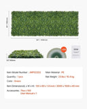 VEVOR Artificial Grass Wall Panels 60 x 120 inch Milan Grass Greenery for Decor V952-PJSRZZWQ1PC6W1AEBV0