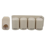 Toothbrush Holder Wall Mounted Multi Functional Toothbrush Toothpaste Dispenser for Bathroom 4 Cup V1294-YM0901-3112230055913