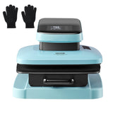 Auto Heat Press Machine, 15 x 15 in Smart T Shirt Press Machine with Auto Release, Heats Up Fast and V952-ZNRYJSJS15X1Z8544V3