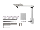 Adjustable RV Table Leg 360&deg Rotating Support Pedestal Table Leg RV Accessories, Detachable Aluminum V985-RVTABLELEG