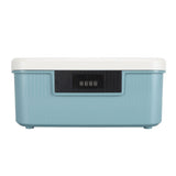 9L Capacity Lockable Storage Trunk for Files Document Organizer Double Layer Password Storage V1294-YM0901-3117240068213