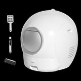 Pawz Self Cleaning Cat Litter Box Large Enclosed Toilet PT1253-WIFI-WH