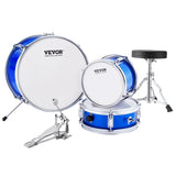 VEVOR Kids Drum Set, 3-Piece, 355.6 mm Beginner Drum Set with Adjustable Throne Cymbal Pedal Two V952-SJTJZGSGZ14LBTYZAV0