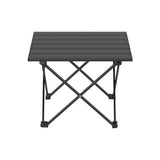 Folding Camping Table 40 cm, Roll-Up Aluminum Picnic BBQ Outdoor Table V1188-MS-617-092