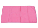 Pet Cooling Mat Breathable Soft Summer Dog Cat Sleeping Pad for Kennel Sofa Bed FloorPink XXL V1294-YM0714-3117210151522