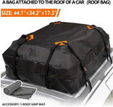 Soft Top Cargo Bag with Anti Slip Mat, Waterproof Car Storage Carrier for Bares and V1189-LC-AMZ-00067