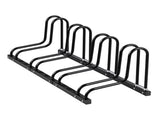 Weisshorn 4 Bike Floor Stand Rack Fits 20"-29" MTB Tires for Garage Storage BIKE-4-U-BK