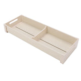 Kitchen Drawer Organizer with Adjustable Divider Aluminum Anti Slip Silverware Drawer Organizer V1294-YM0901-3118260012413