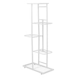 Indoor 5-Layer Flower Plant Stand Pots Display Shelf Rack Holder for Garden Balcony DecorationWhite V1294-YM0901-3111200194011