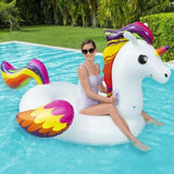 Bestway Unicorn Float Rider Inflatable Ride On Floating Pool Lounger 224x156CM BW-FLOAT-41113