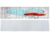 Anti slip Water Absorbent Mat Love Shape Wood Grain Bathroom Mat V1294-YM0901-JY20203-04