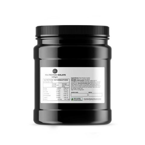 400g Pea Protein Powder Isolate - Plant Vegan Vegetarian Shake Supplement Jar V238-SUPDZ-40359489470544