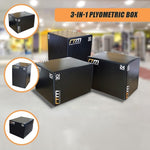 3 IN 1 Foam Plyo Games Plyometric Jump Box V63-834131