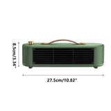 3.3. x 10.8in Intelligent High-Power Heaters, Desktop Office Solar Heaters, Portable Heaters, Quicks V1366-AZ2-W-26499
