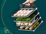 Wall Mounted Food Sorting Tray 4 Layers Storage Tray Collapsible Side Dish Stacking Storage for V1294-YM0626-3118220317513