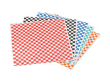 240 Sheets Checkered Dry Waxed Deli Sheets Grease Resistant Food Basket Liners Deli Wrap Wax V1294-YM0703-3118230145211