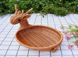 Simulation Rattan Woven Storage Fruit Animal Shape Storage Display V1294-YM0718-10118987