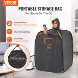 Portable Steam Sauna Tent 1000W Personal Spa Loss Weight Detox Therapy, 800x800x1000 mm V952-ZQBXSSNBSS10KT48LV3