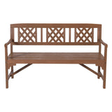 Gardeon Outdoor Garden Bench Wooden Chair 3 Seat Patio Furniture Lounge Natural ODF-BENCH-3SEAT-NTL-AB